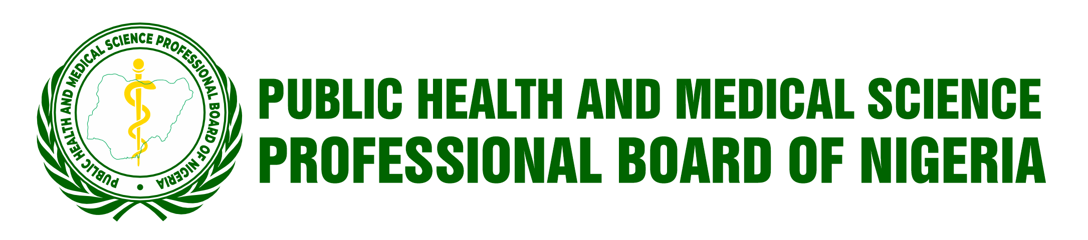 Official Logo of Public Health and Medical Science Professional Board of Nigeria 